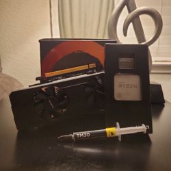 Lightly Used Gpu And Cpu (With Cpu Cooler)