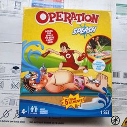 Operation Splash Outdoor Game New