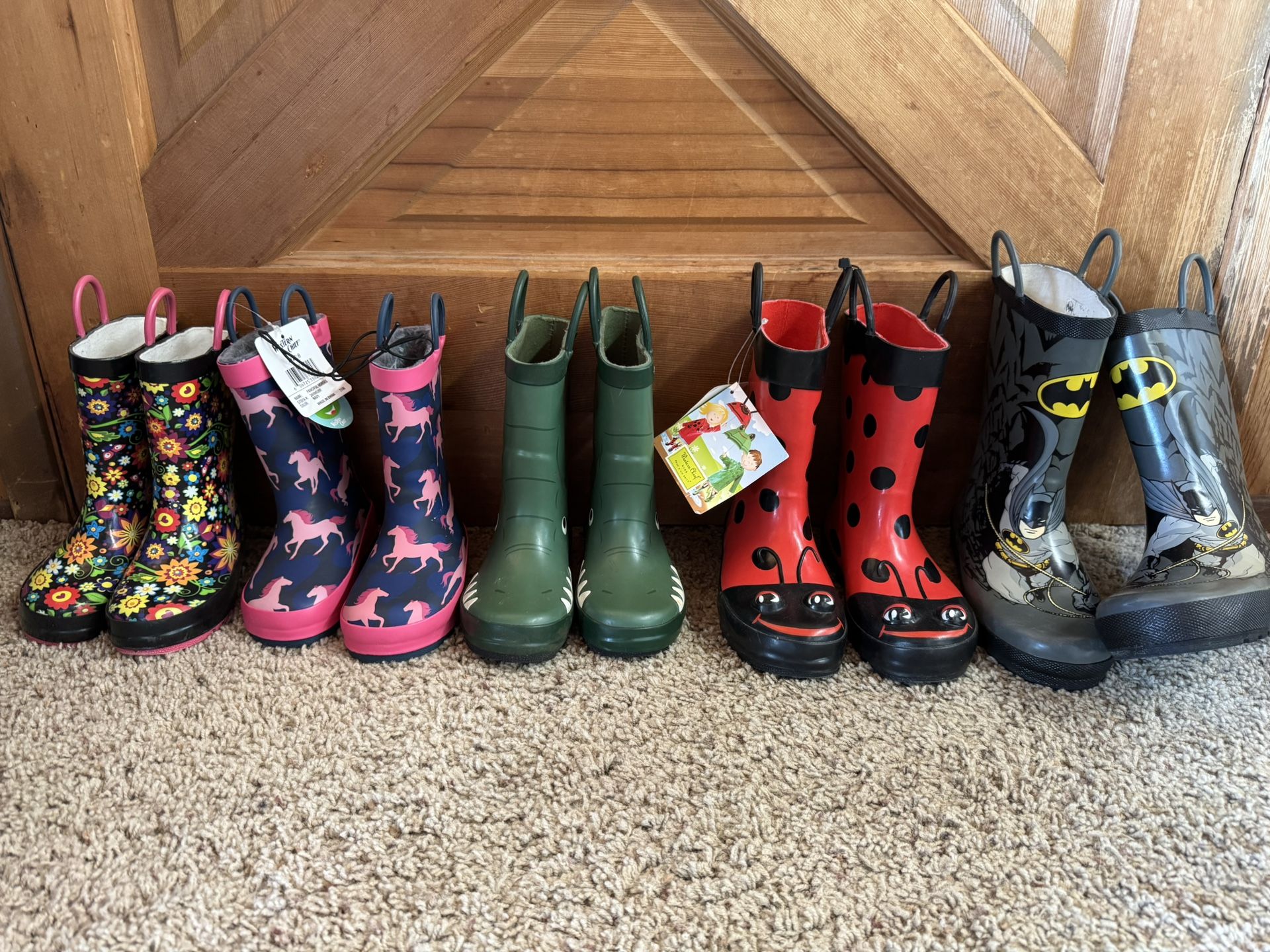 Rain Boots- kids 8-13