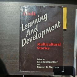 Adult Learning and Development: Multicultural Stories