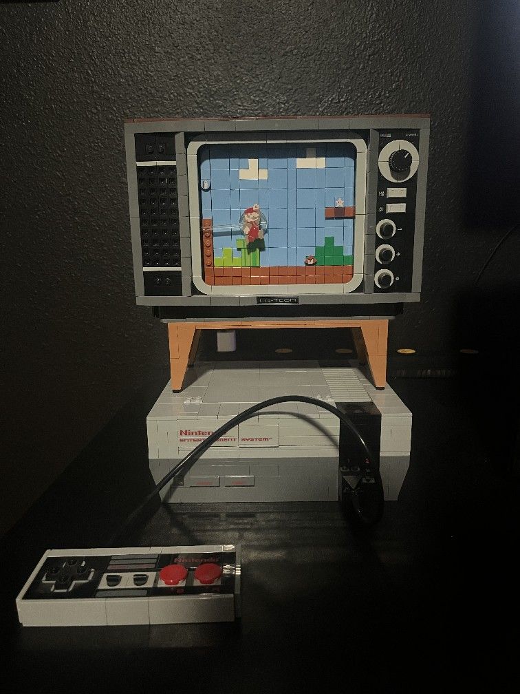 Lego Nintendo Complete, Built With Game Super Mario