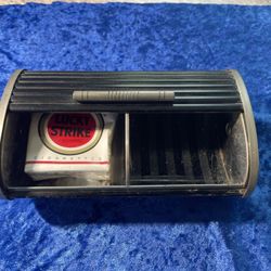 Art Deco (1930’s-40’s) Park Sherman 2 Pack Rolltop Cigarette Box