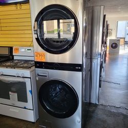 LG Studio WashTower Single Unit Front Load Washer 5.0 Cubic Feet  AND  Gas Dryer 7.4 Cubic Feet