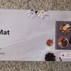 Food Warming Mat with Heat-Resistant Pad

