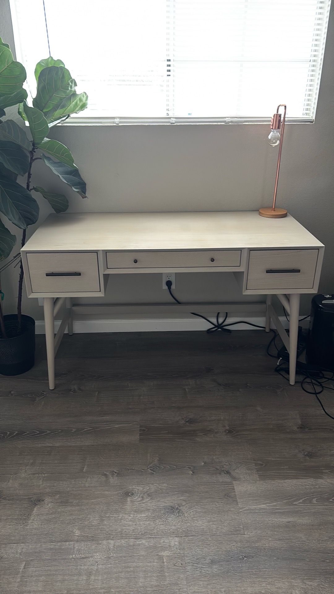 West elm mid century modern desk