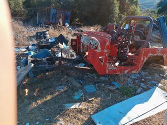 Fj40 1973 frame and tub and other parts