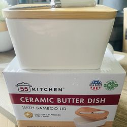 Ceramic Butter Dish -new!
