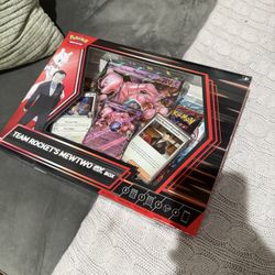Team Rockets Mewtwo EX BOX