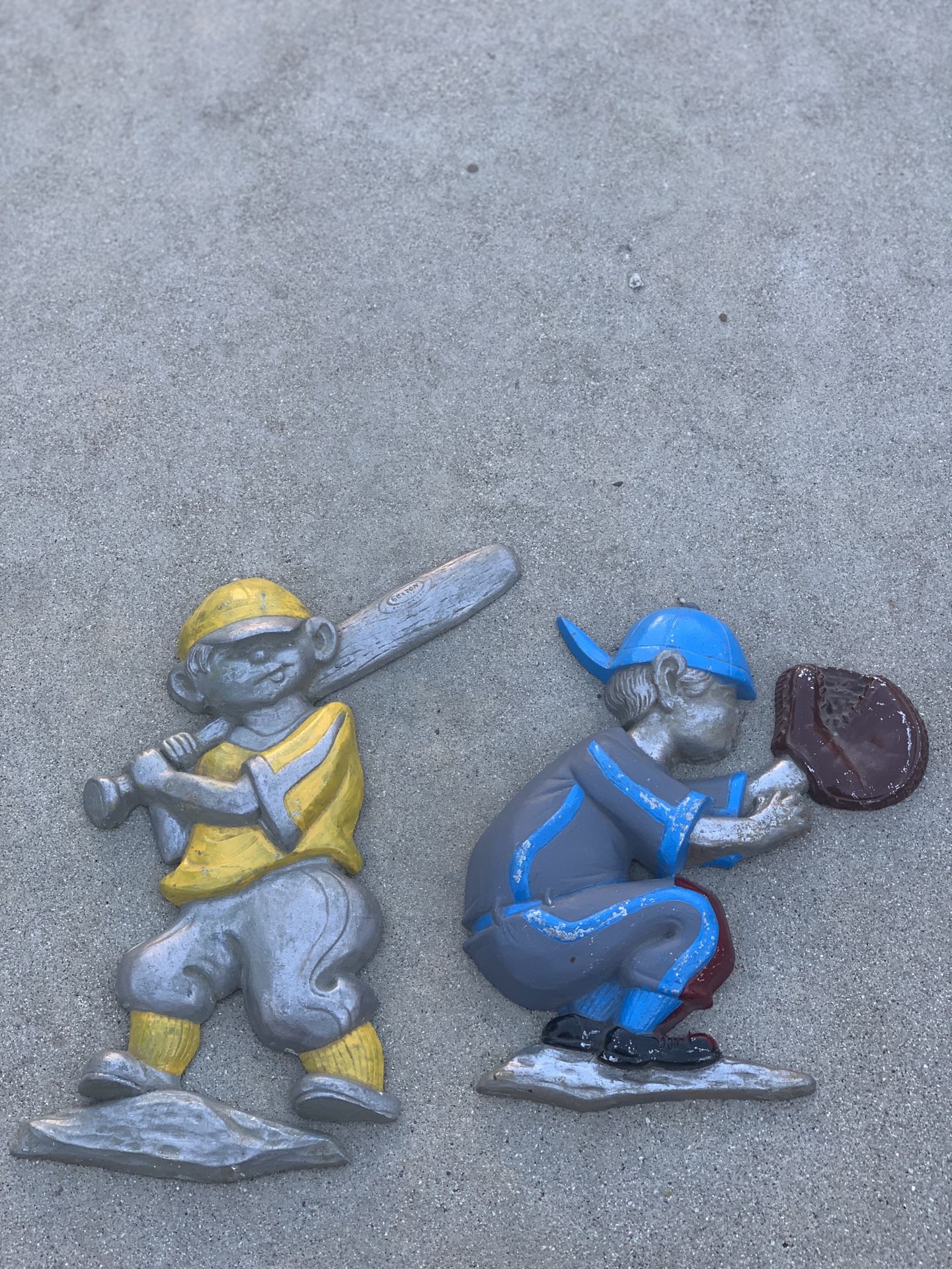 Antique Baseball Statues 1970