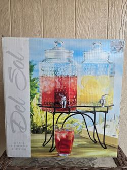 Del Sol Set of 2 Cold Beverage Dispensers