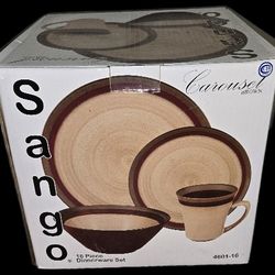 Sango 17 Piece Dinner Set Plys 2 Set Bowls Extra 
