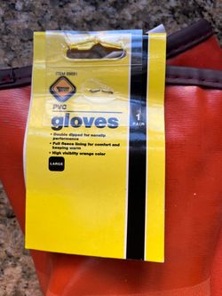 NEW! PVC WorkGloves