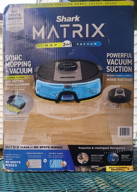 Shark Matrix 2in1 Vacuum + Sonic Mopping
