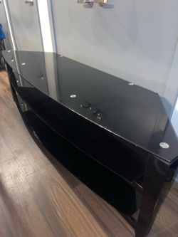 Glass TV Stand
