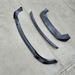 Jeep Grand Cherokee spoiler trunk roof kit front bumper lip splitters set for 2011-2020 SRT style 