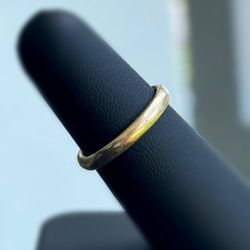 Vintage Benchmark Jewelry 14k solid yellow gold band ring size 7.00