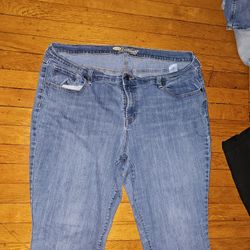 Old Nacy Sweetheart Maternity Jeans Sized 20 Lightly Worn