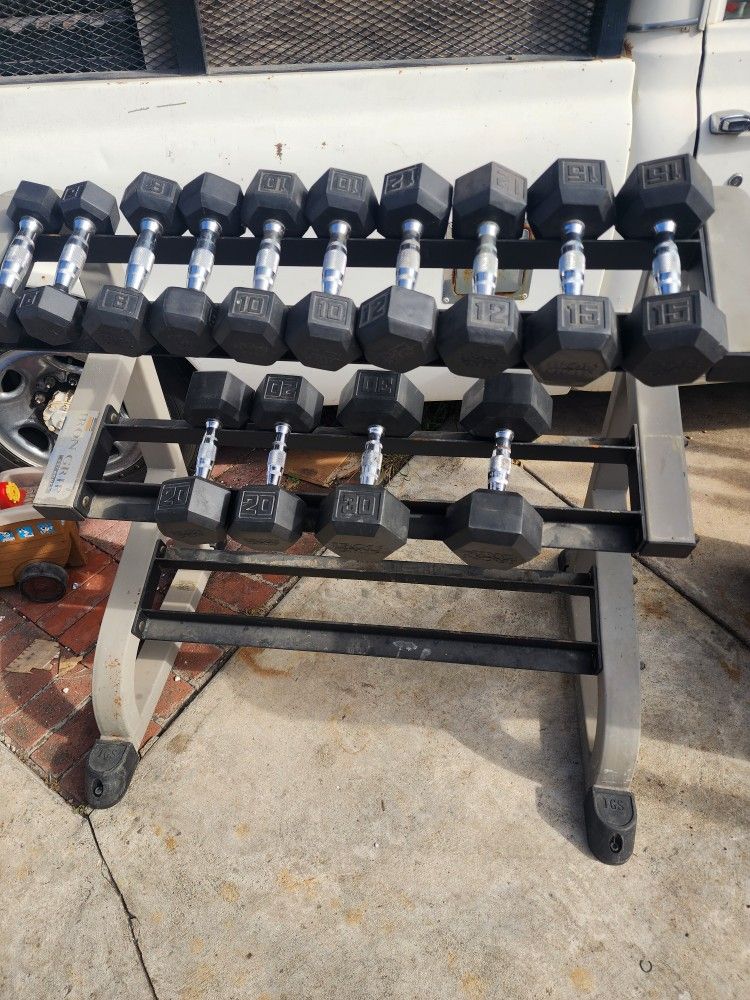 Iron Grip Dumbbell Set