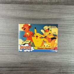 Pokemon Card Pikachu’s Vacation