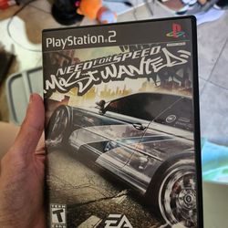 Need For Speed Most Wanted PS2 Playstation 2 Game For Sale