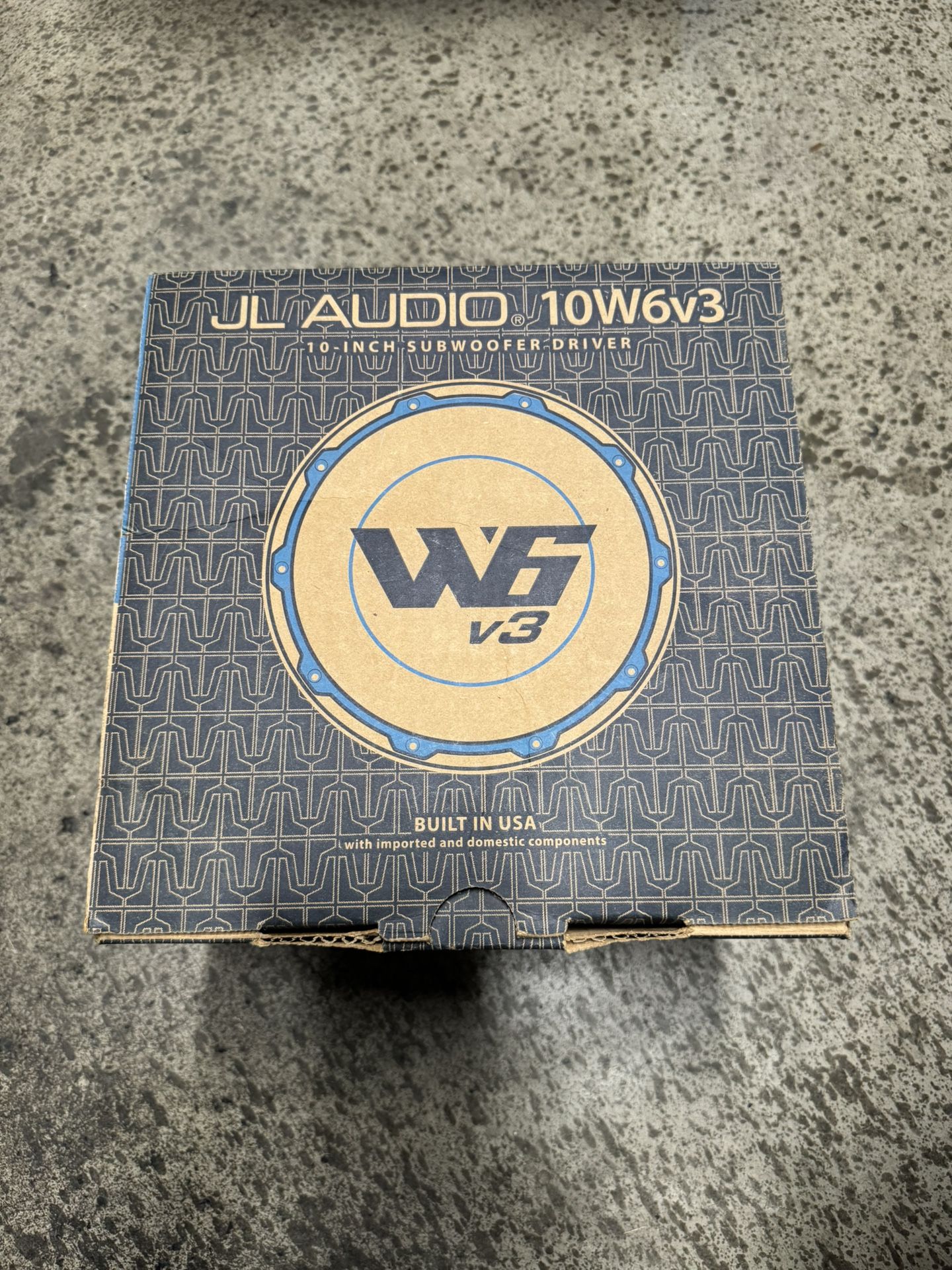 JL Audio 10W6v3-4 10” Subwoofer