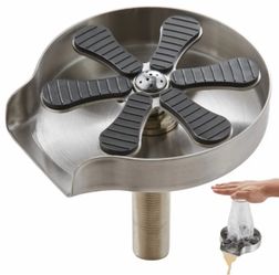 Glass Rinser, 10 Powerful Spraying Jets 360° Rotating Cup Rinser for Sink