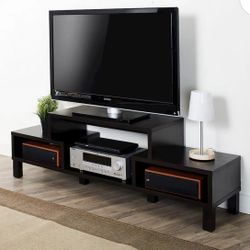  New Coaster Merino Modern Wood 60-Inch TV Stand in Brown Cappuccino 