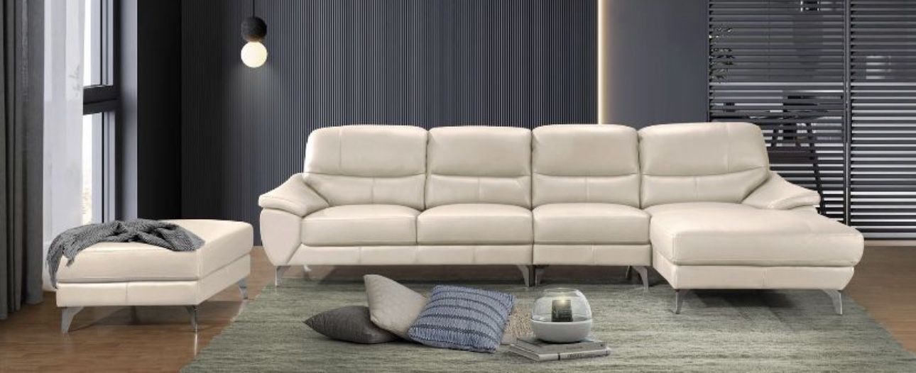 COMFY NEW ST TROPEZ SECTIONAL SOFA AND OTTOMAN SET ON SALE ONLY $1199. SAME DAY DELIVERY 🚚 EASY FINANCING
