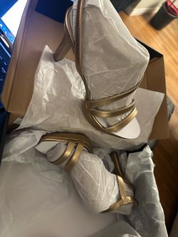 Naturalizer Brenta  Bronze Pearl High Heels