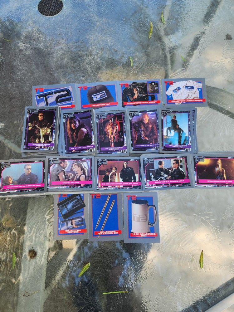1991 IMPEL TERMINATOR 2 TRADING CARD SET(S) MULTIPLES OF MANY CARDS- ARNOLD S