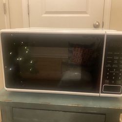 White Microwave