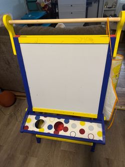 Chalk and white board