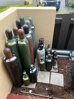 NITROGEN  WELDING  TANKS