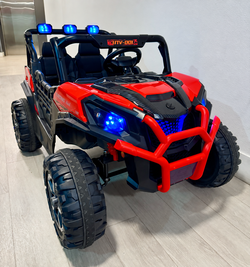 Qaba 24V 2-Seater Kids Electric UTV Ride-On Car – Charger – Excellent Condition