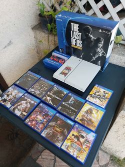 White & Black Playstation 4 PS4 500GB with Box & Sealed control $140! Firm. $20! Per Game or 6 for $100!. 12 for $200! So $340! Combo or Trade for Ipa