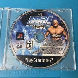 Smack Down Here Comes The Pain Ps2