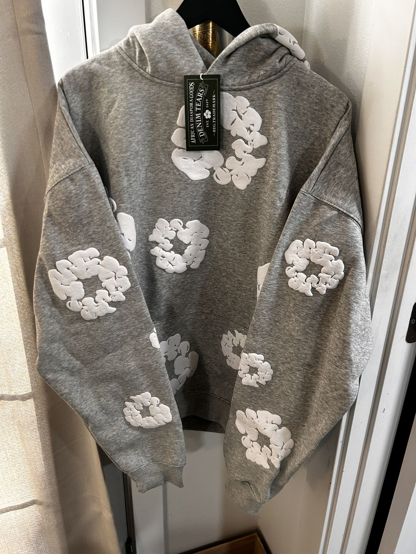 Grey On White Denim Tears Size L