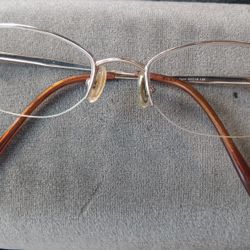 Vintage Tiffany Gold 23 K Stamped  Glasses Frames Vintage