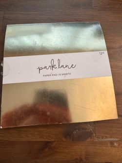 Park Lane Paper Pad 8 Sheets