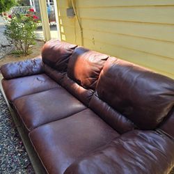 Leather Couch 
