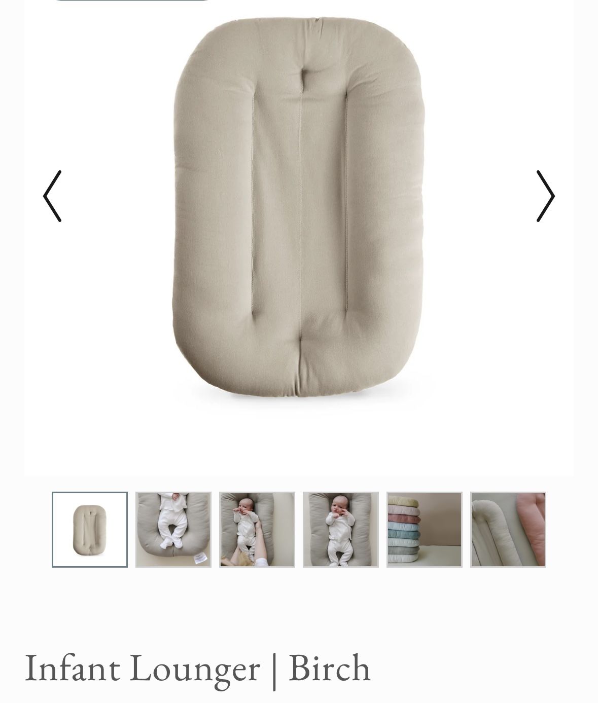 Snuggle Me Infant Lounger 
