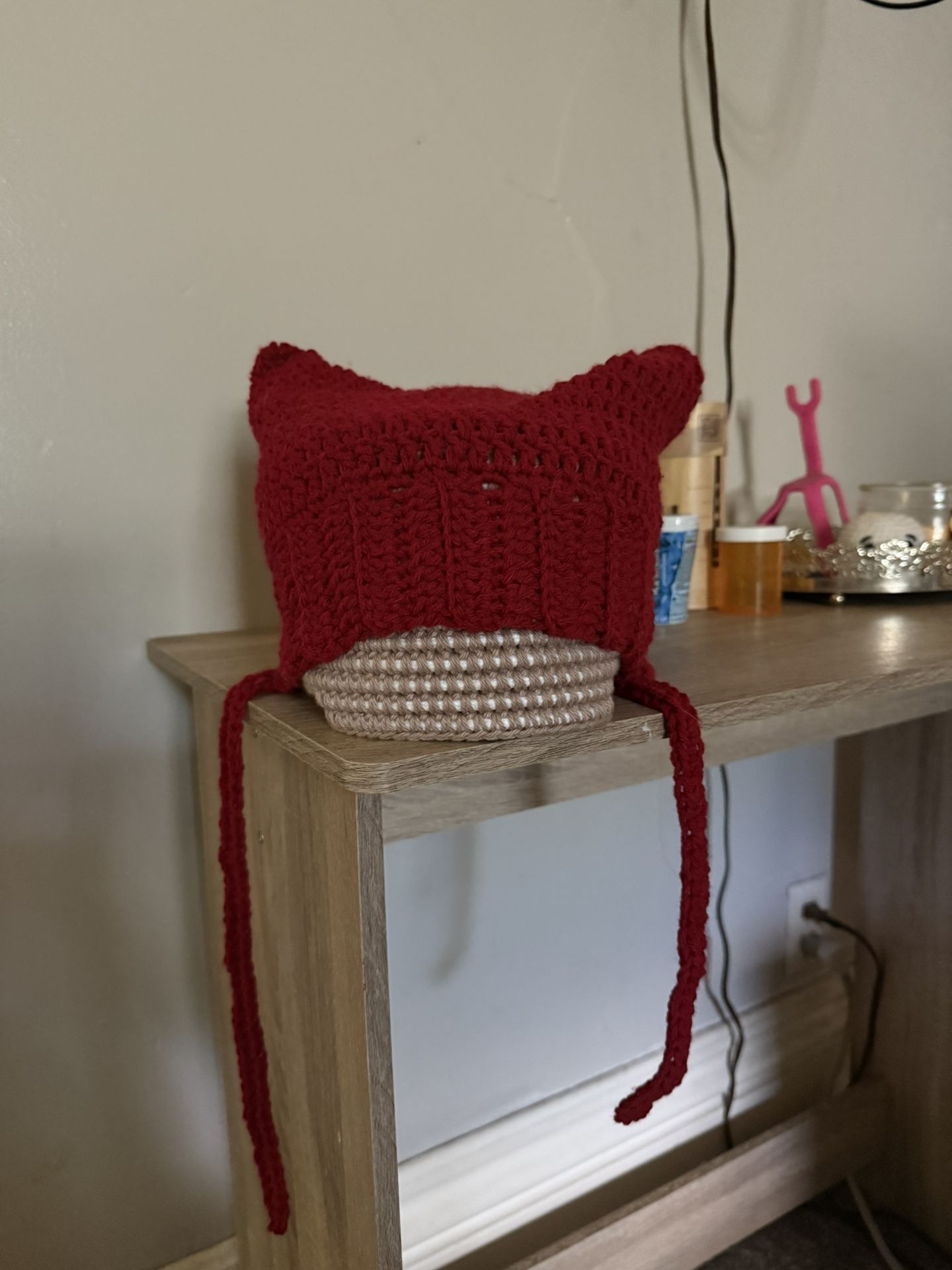 Crochet Cat Ear Hat