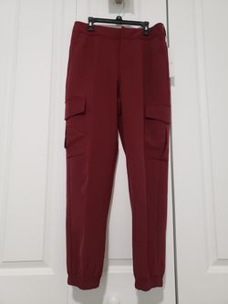 CALIA Women's Effortless Crepe Cargo Jogger regular Size S