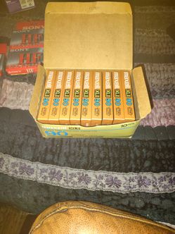 80's cassette tapes blank brand new still in rapper