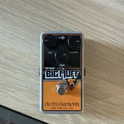 Electro-Harmonix Op-Amp Big Muff Pi Fuzz Pedal – Used Once, Excellent Condition