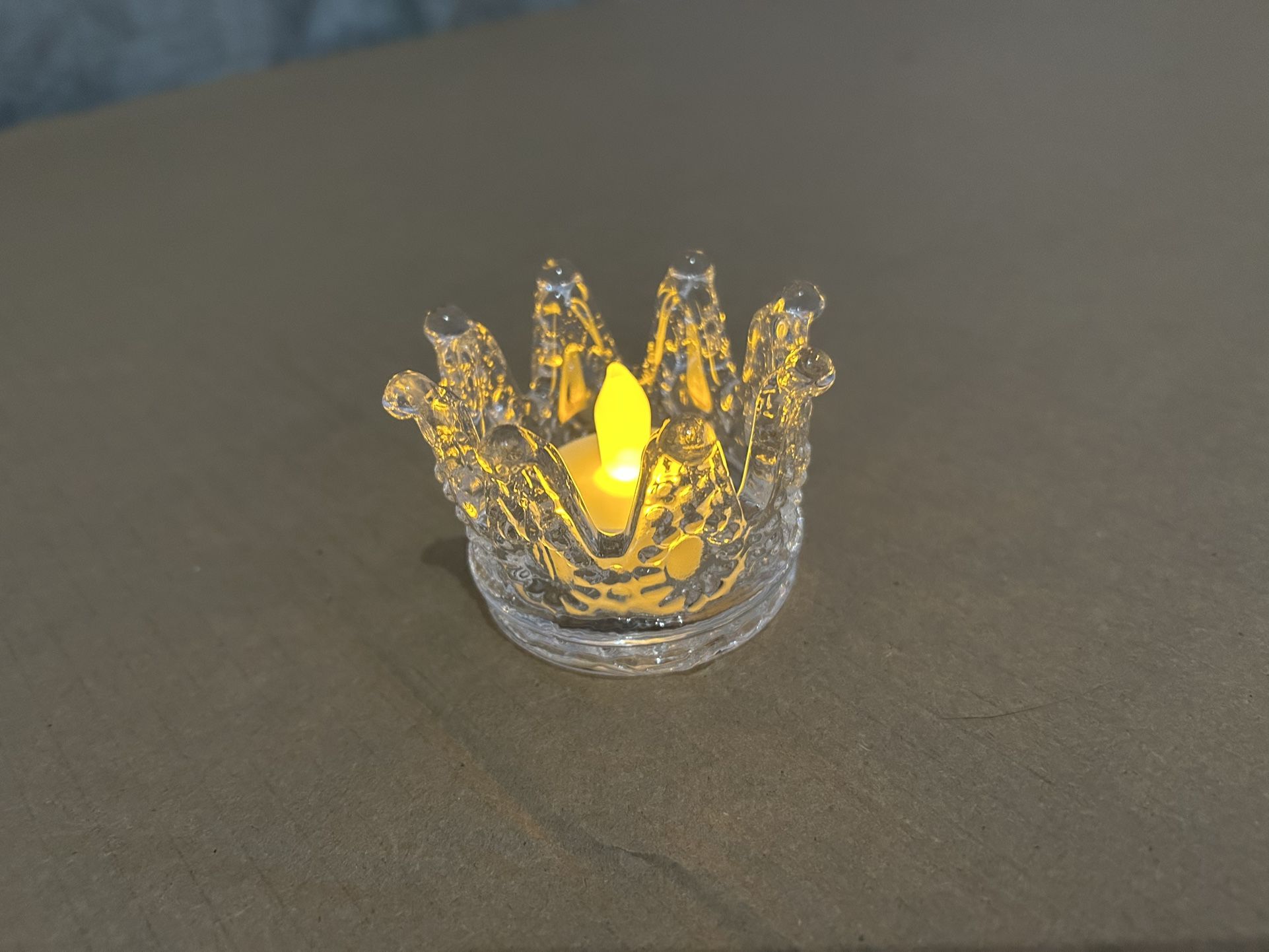 Princess Crown tea lights