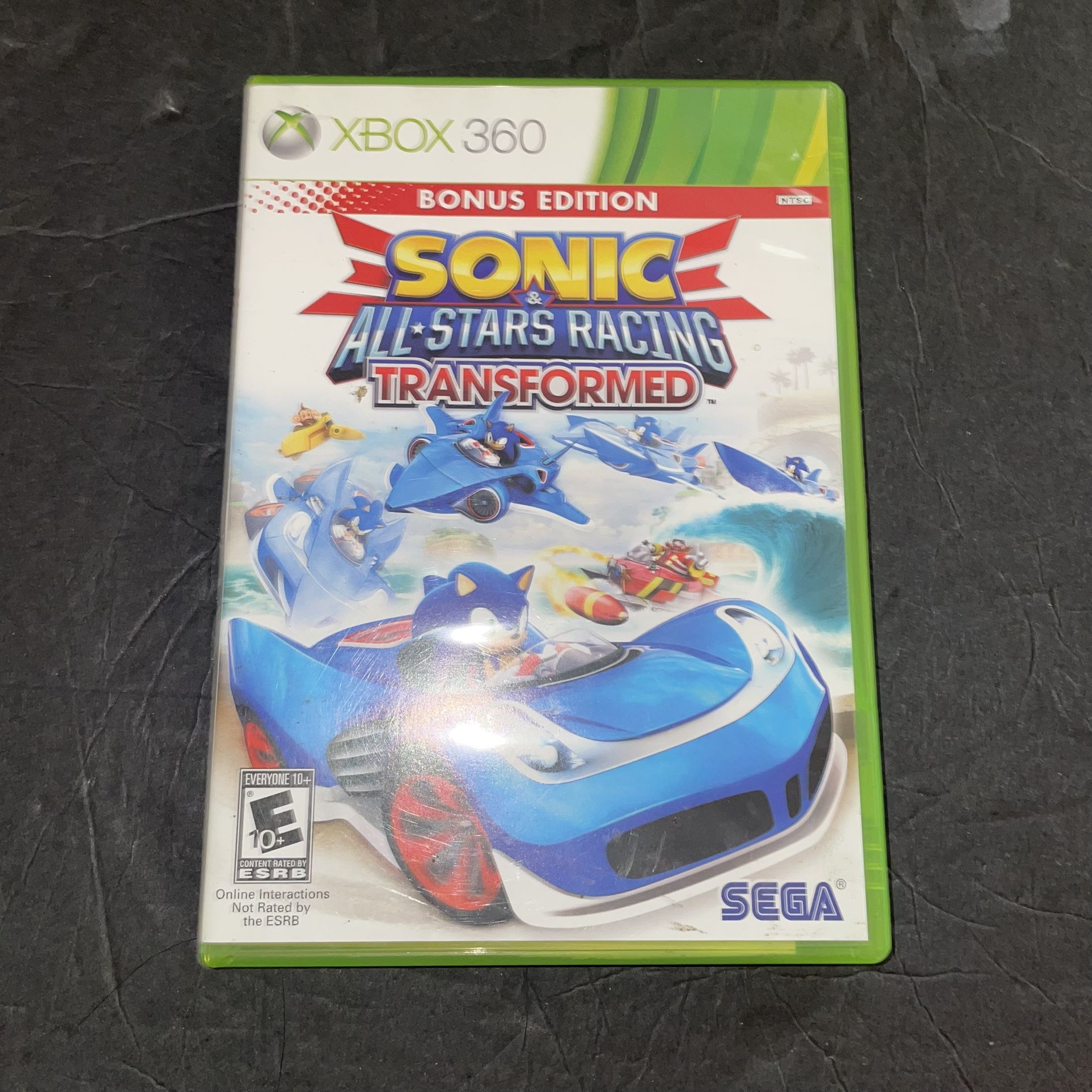Microsoft Xbox 360 Sonic & All-Stars Racing Transformed 