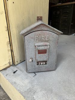 Antique Fire Pull Station