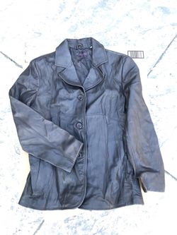 Leather Trench Coat