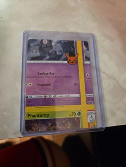 Pokemon Halloween error card